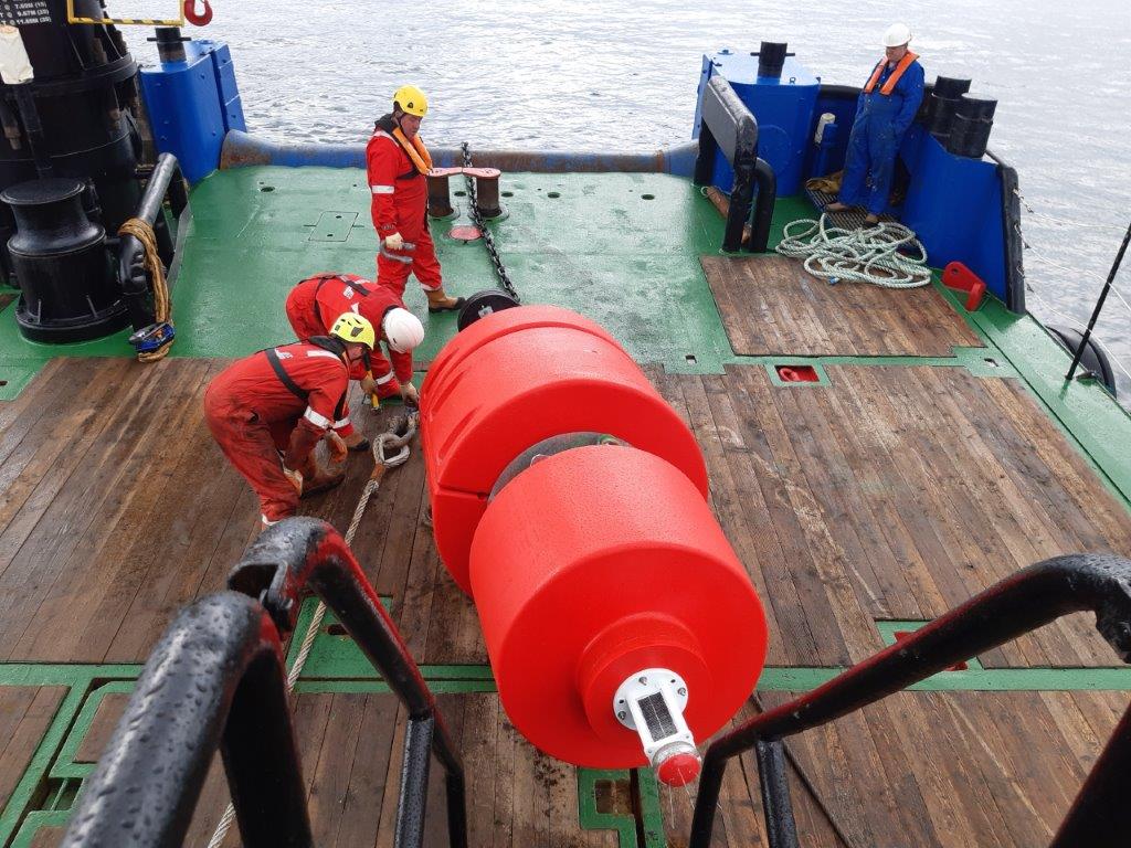 Wick project navigation buoy